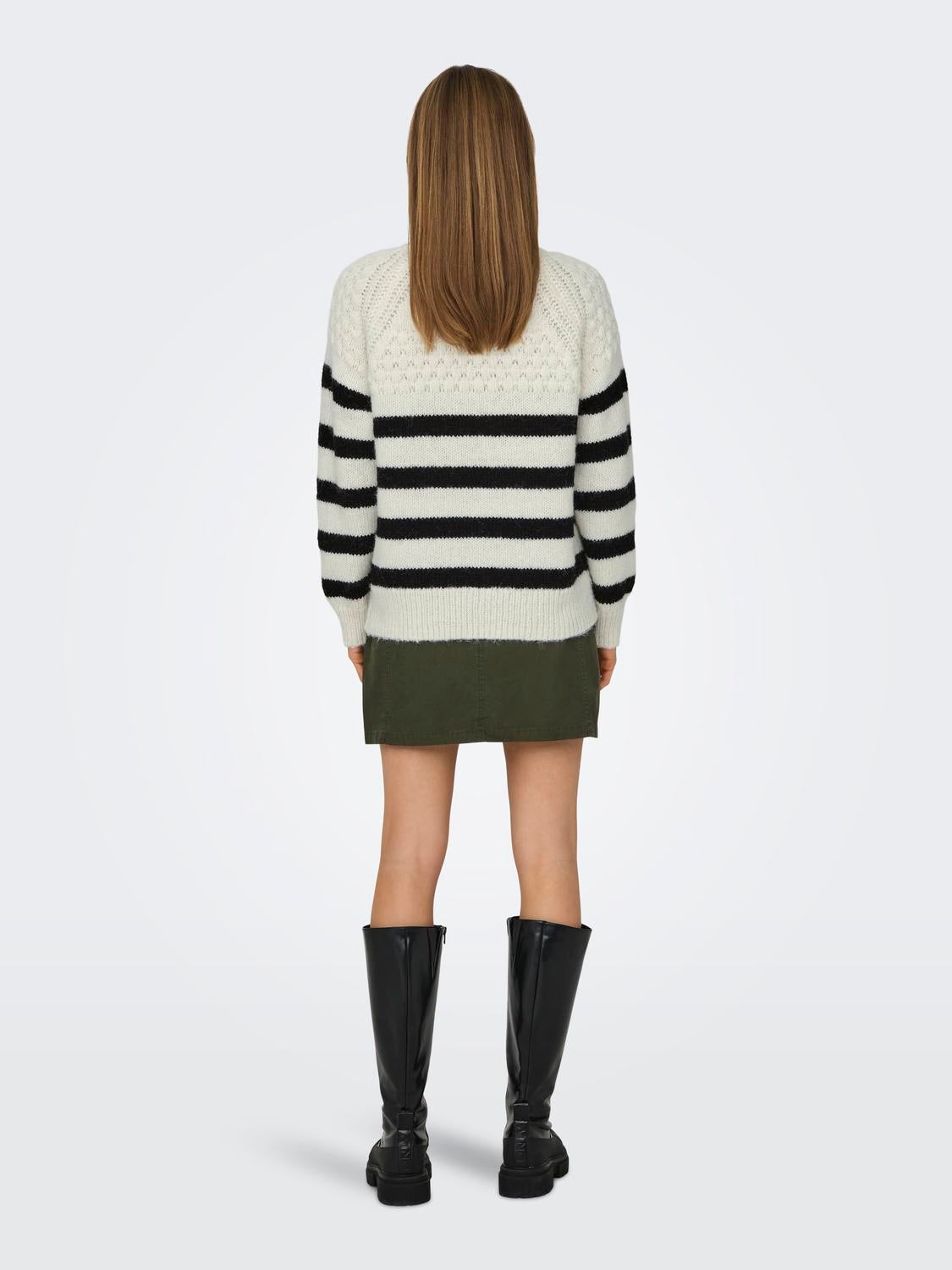 ONLBILLIE Strickpullover Cloud Dancer