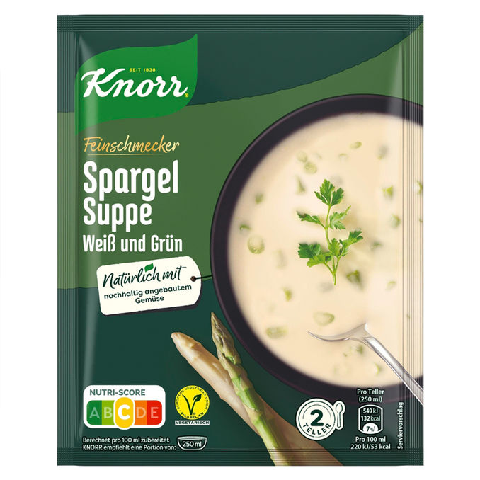 Knorr Spargelsuppe Weiß & Grün, 60g von Knorr