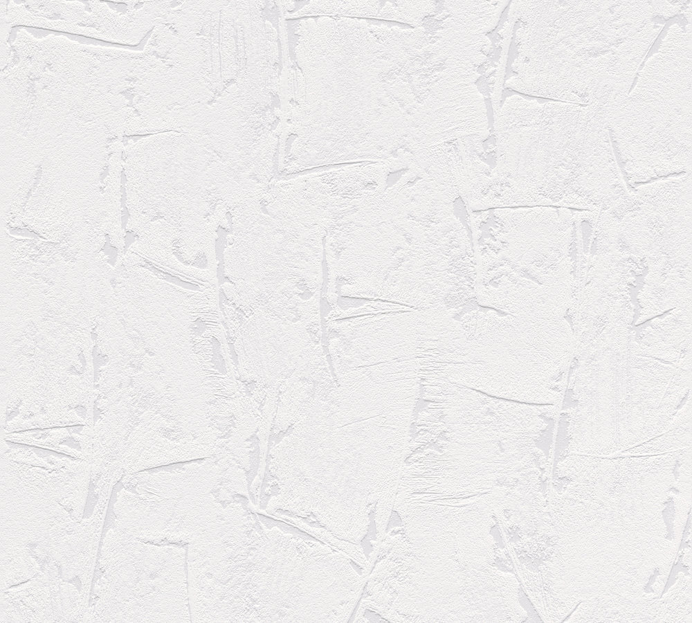 Vliestapete SIMPLY WHITE - grau - 10 Meter