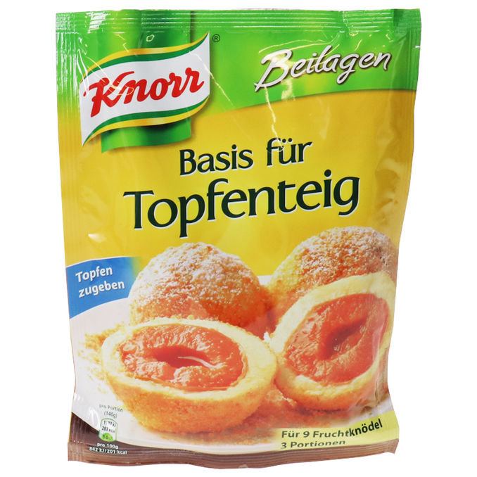Basis für Topfenteig, 125g von Knorr