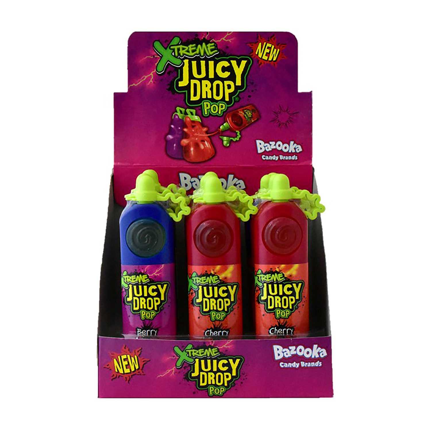 Lolly Juicy Drop Pop Xtreme 26g sortiert