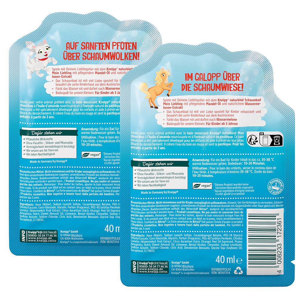 Kneipp® Naturkind Schaumbad Mein Liebling