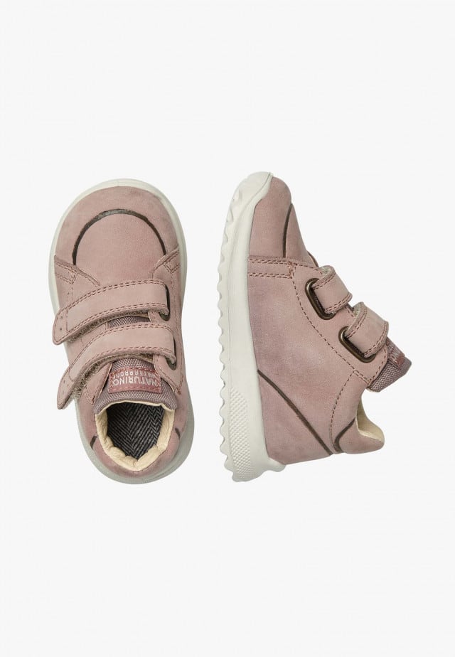 NATURINO PARPAR WPSneakers aus Veloursleder, Rosa
