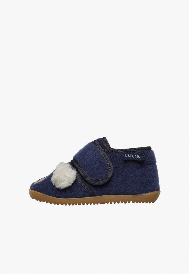 NATURINO BIDAIMHausschuhe aus Stoff, Marineblau