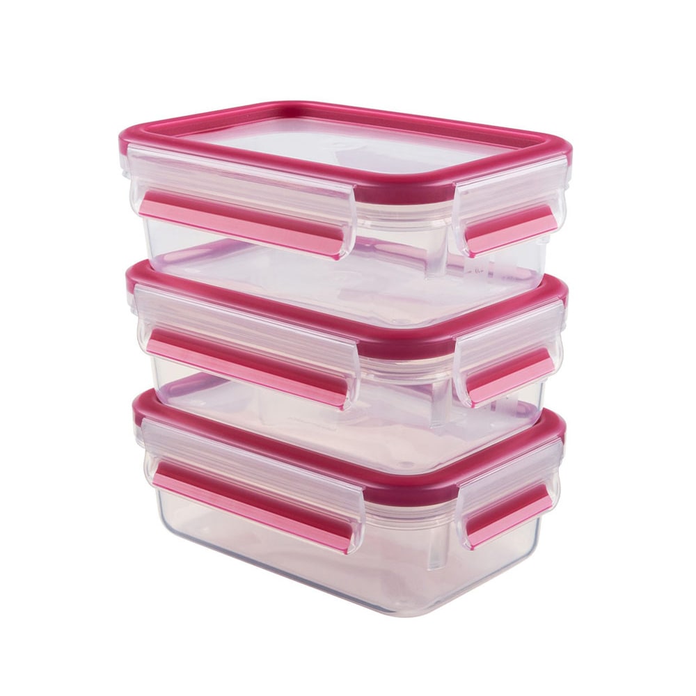 CLIP & CLOSE Colour Frischhaltedosen 3er-Set