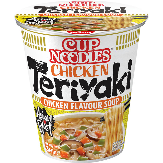 Instantnudeln Huhn Teriyaki, 67g von Cup Noodles