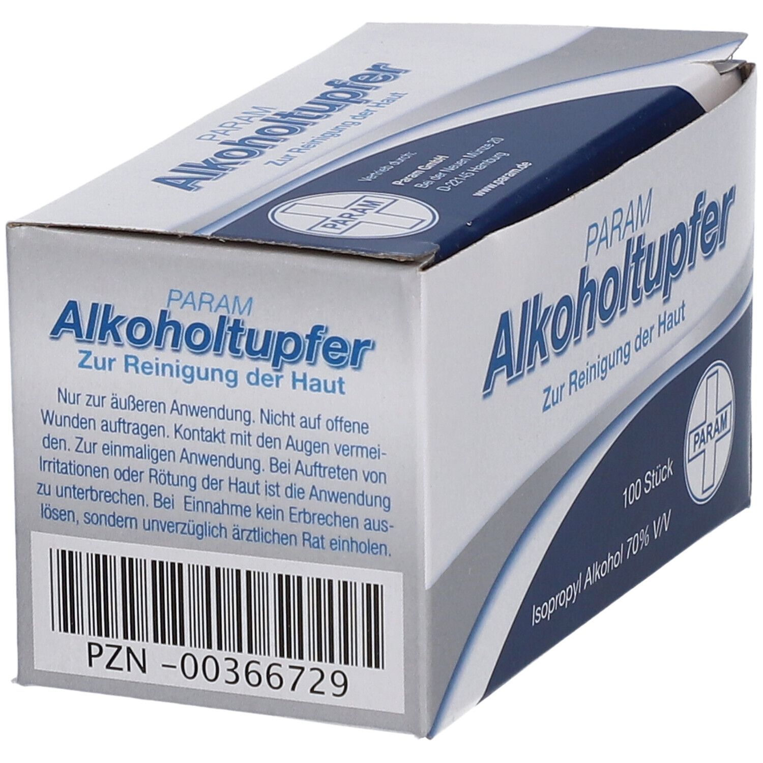 PARAM Alkoholtupfer