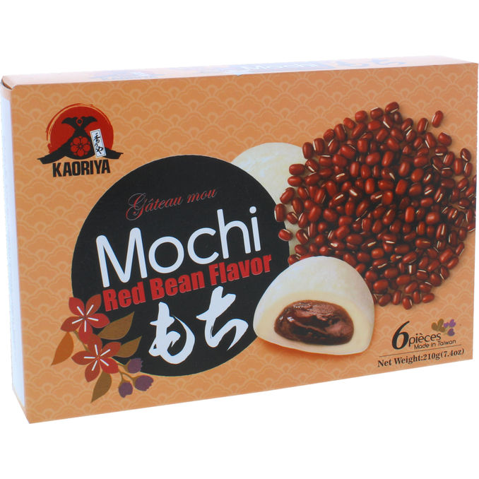 Mochi Red Bean, 6 x 35 g von Kaoriya
