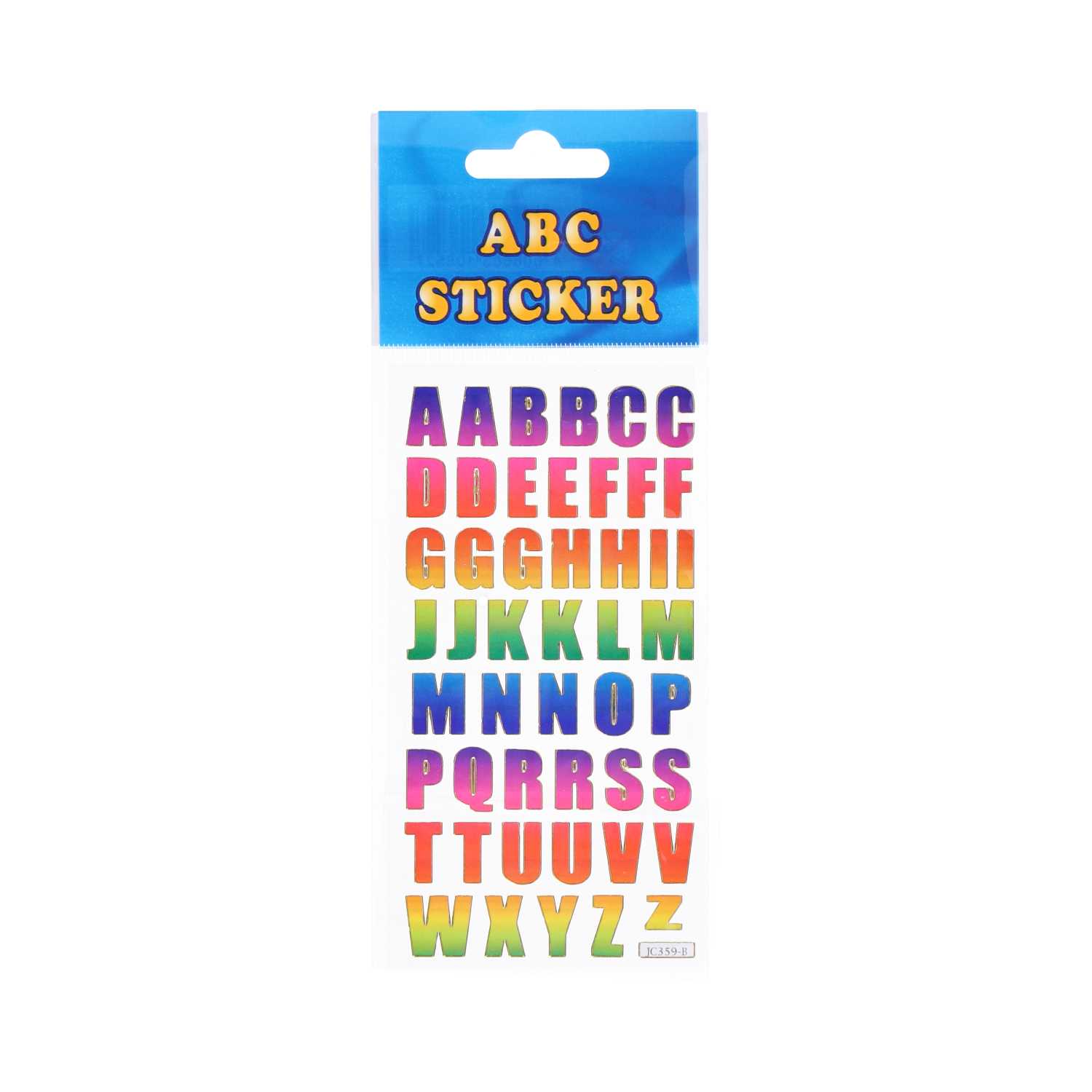 ABC-Sticker Buchstaben & Zahlen