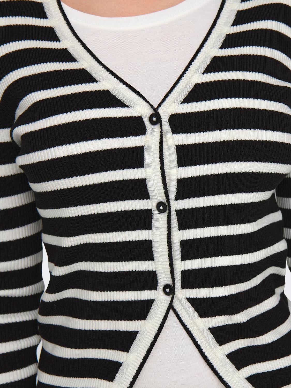 ONLMEDDI Strickjacke Black