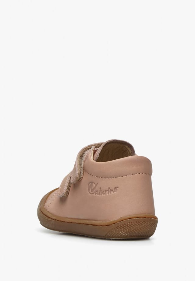NATURINO COCOON VLLauflernschuhe aus Nappaleder, Puderrosa