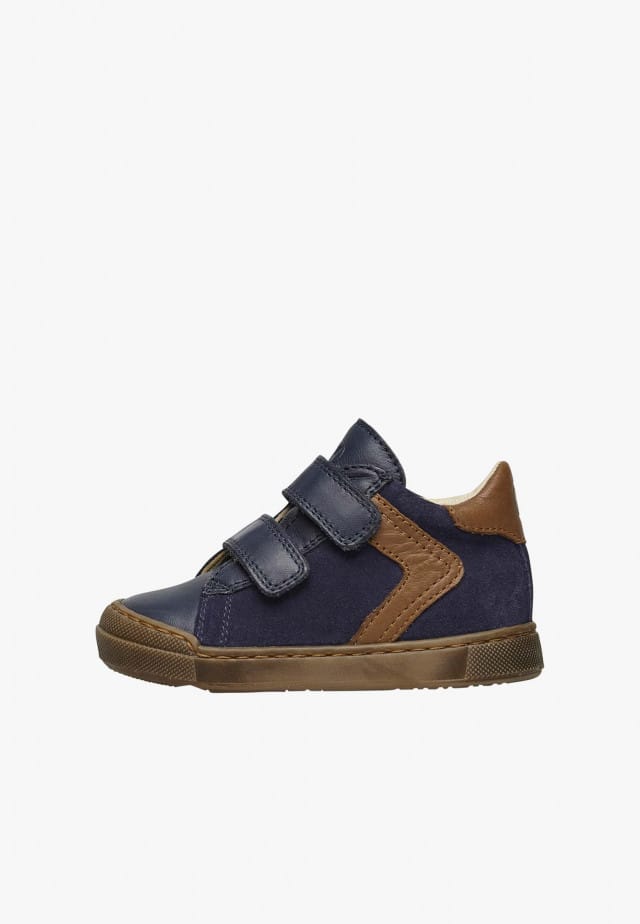 NATURINO HEIST VLSneakers aus Leder und Veloursleder, Marineblau-Lederbraun