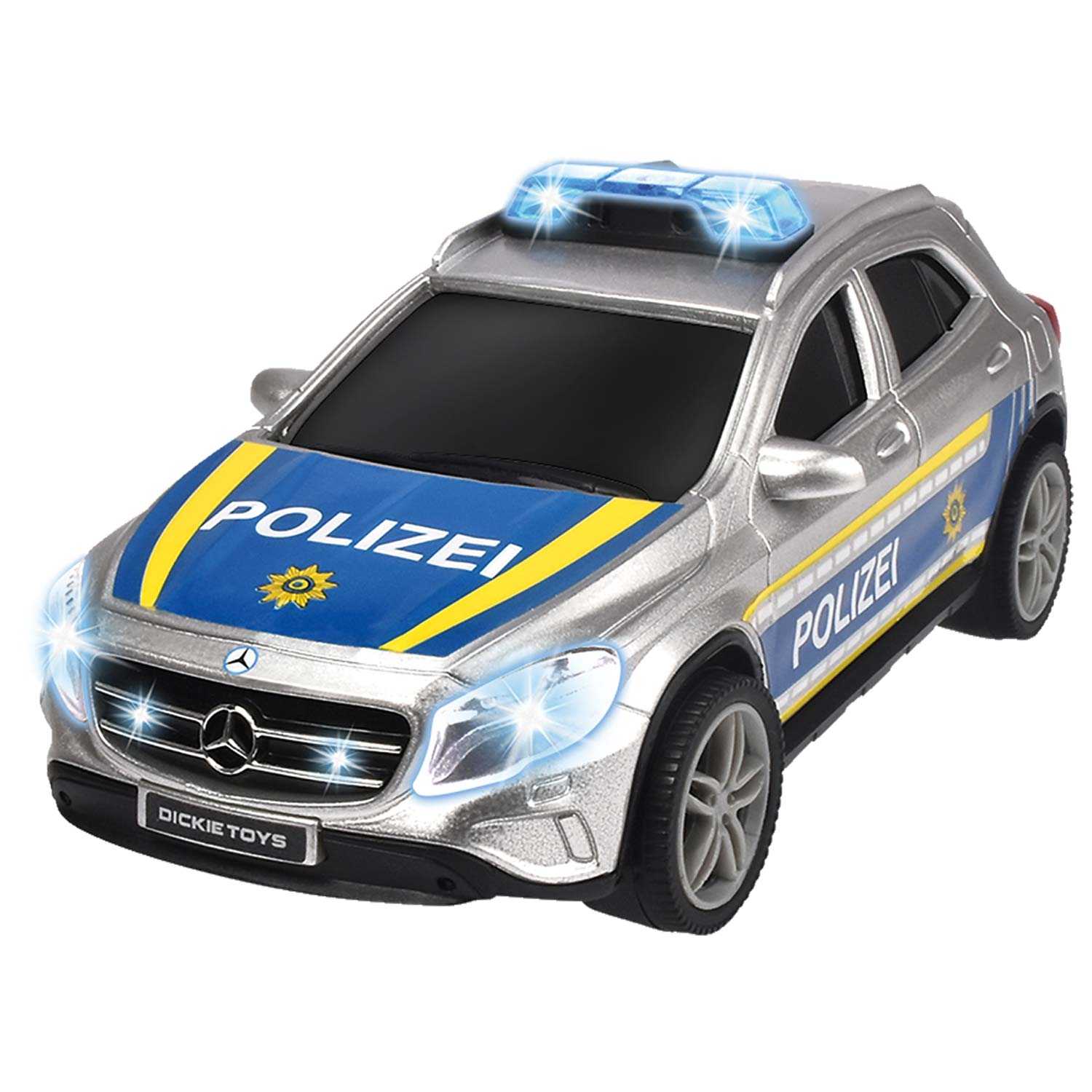 Dickie Toys Auto Police Unit 15 cm Maßstab 1:32 3fach
