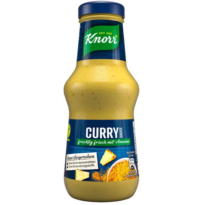 Knorr Curry Sauce, 250ml von Knorr