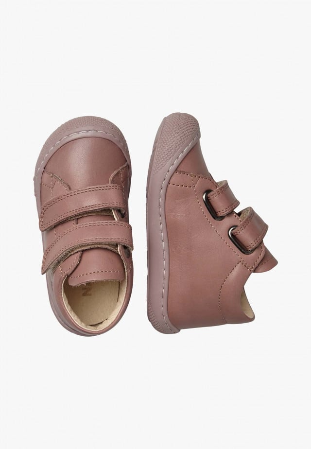 NATURINO COCOON VLLauflernschuhe aus Nappaleder, Altrosa