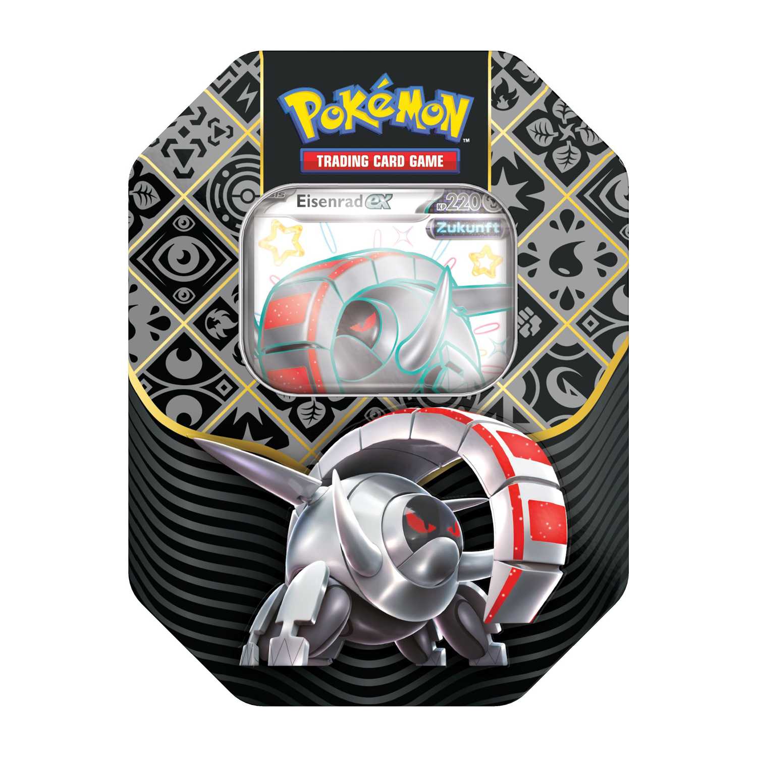 Tin-Box Pokemon KP04.5 #2 Eisenrad-ex