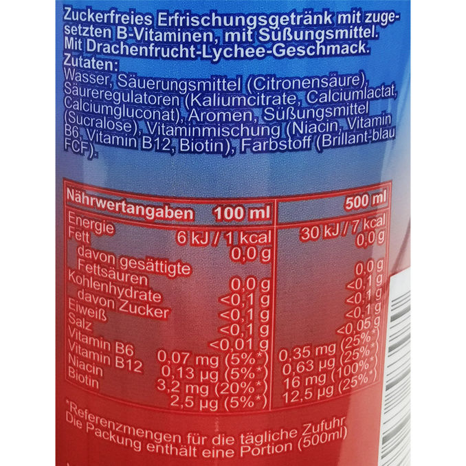 Levl Up Hydration Drink Shiny Dragon, 6er Pack, 6x 0,5L von LevlUp