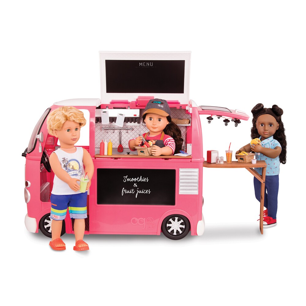 Our Generation Food Truck pink