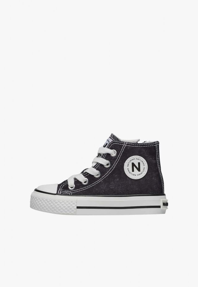 NATURINO YLFAS.Knöchelschuhe aus Stoff, Schwarz