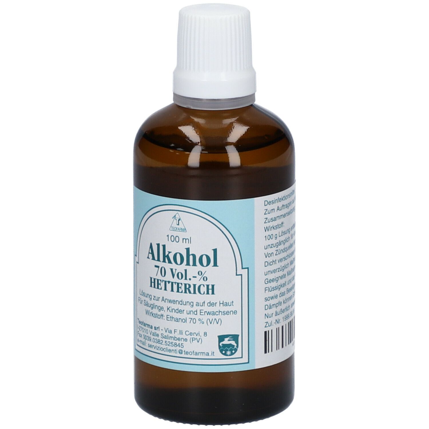 Alkohol 70 Vol. % Hetterich Flüssigkeit
