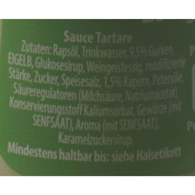Tartare Sauce, 250ml von Kuner
