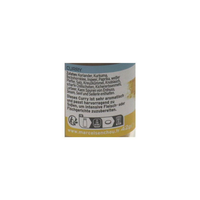 Curry, 42g von Marcel Senchou