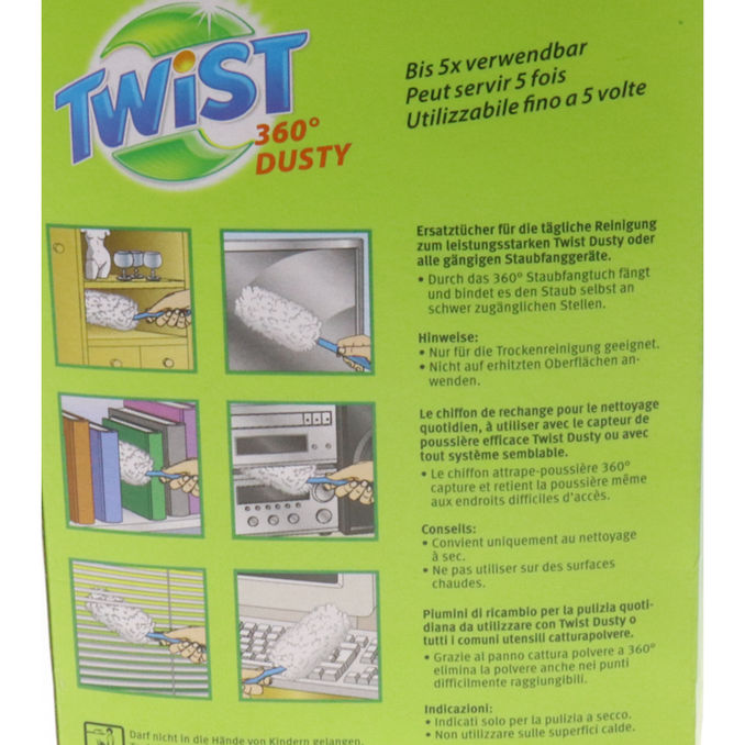 Twist 360° Dusty Nachfüllpackung, 10 Stück von Twist