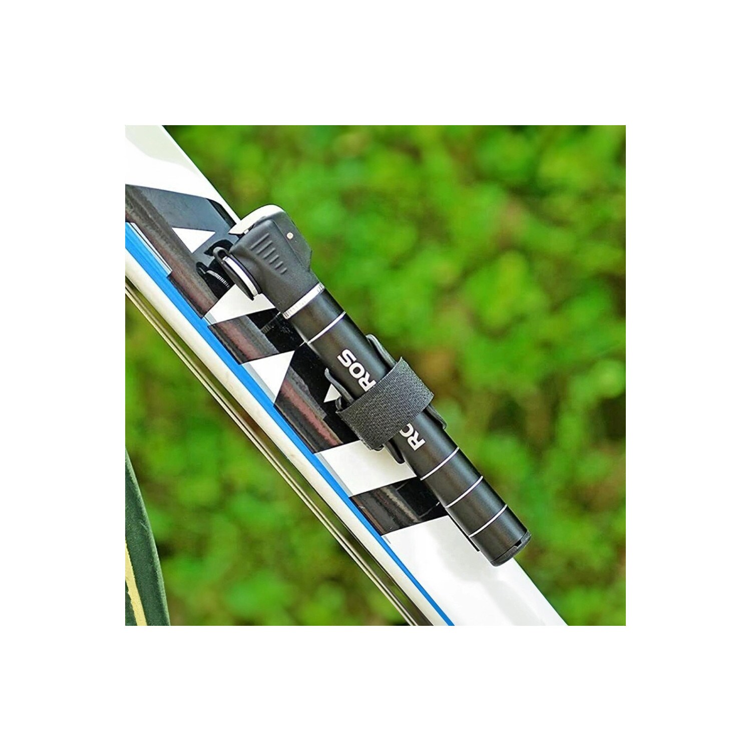 Handliche Pumpe zur montage am Fahrrad - JG-1040B Fahrradpumpe