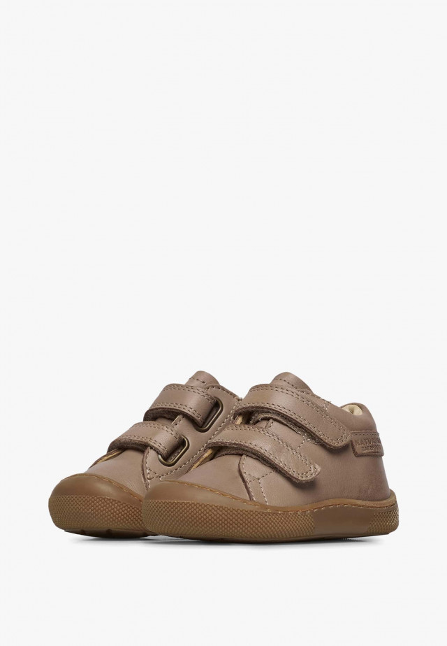 NATURINO AMUR VLBarfußschuhe aus Leder, Taupe