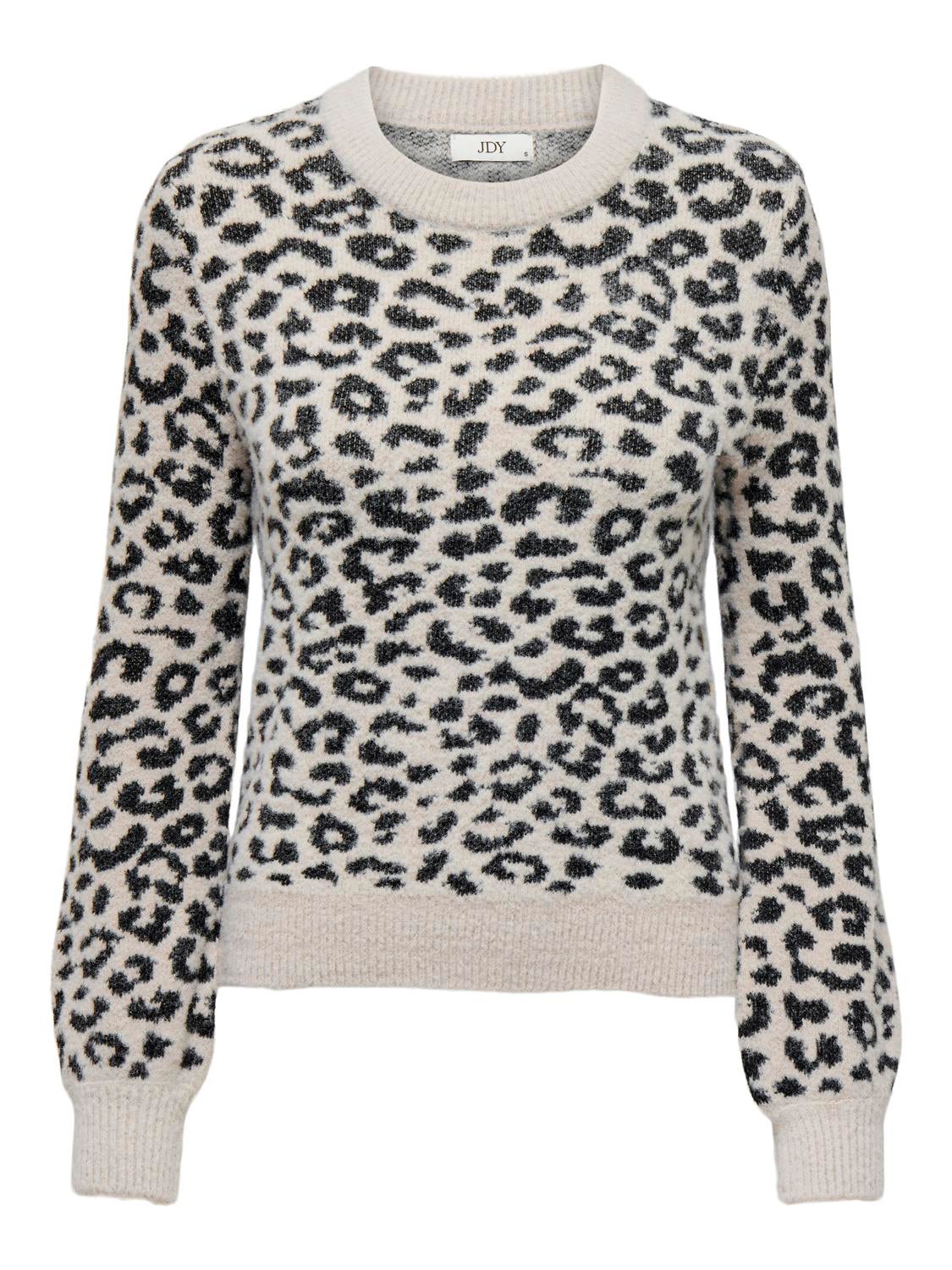 JDYLORRAINE Strickpullover Cement