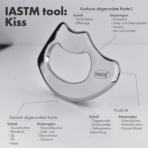 FASCIQ® IASTM Faszien Tool, Kiss