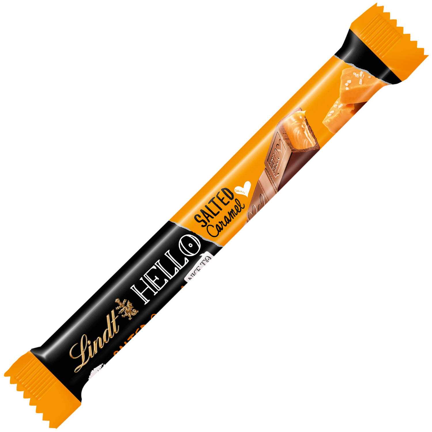 Lindt HELLO Salted Caramel Riegel 39g