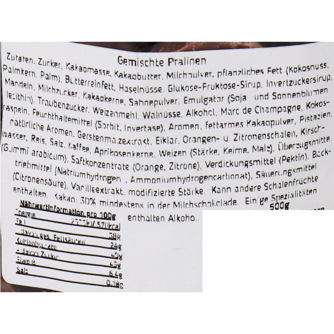Lindt Pralinen-Mix, 500g von Lindt