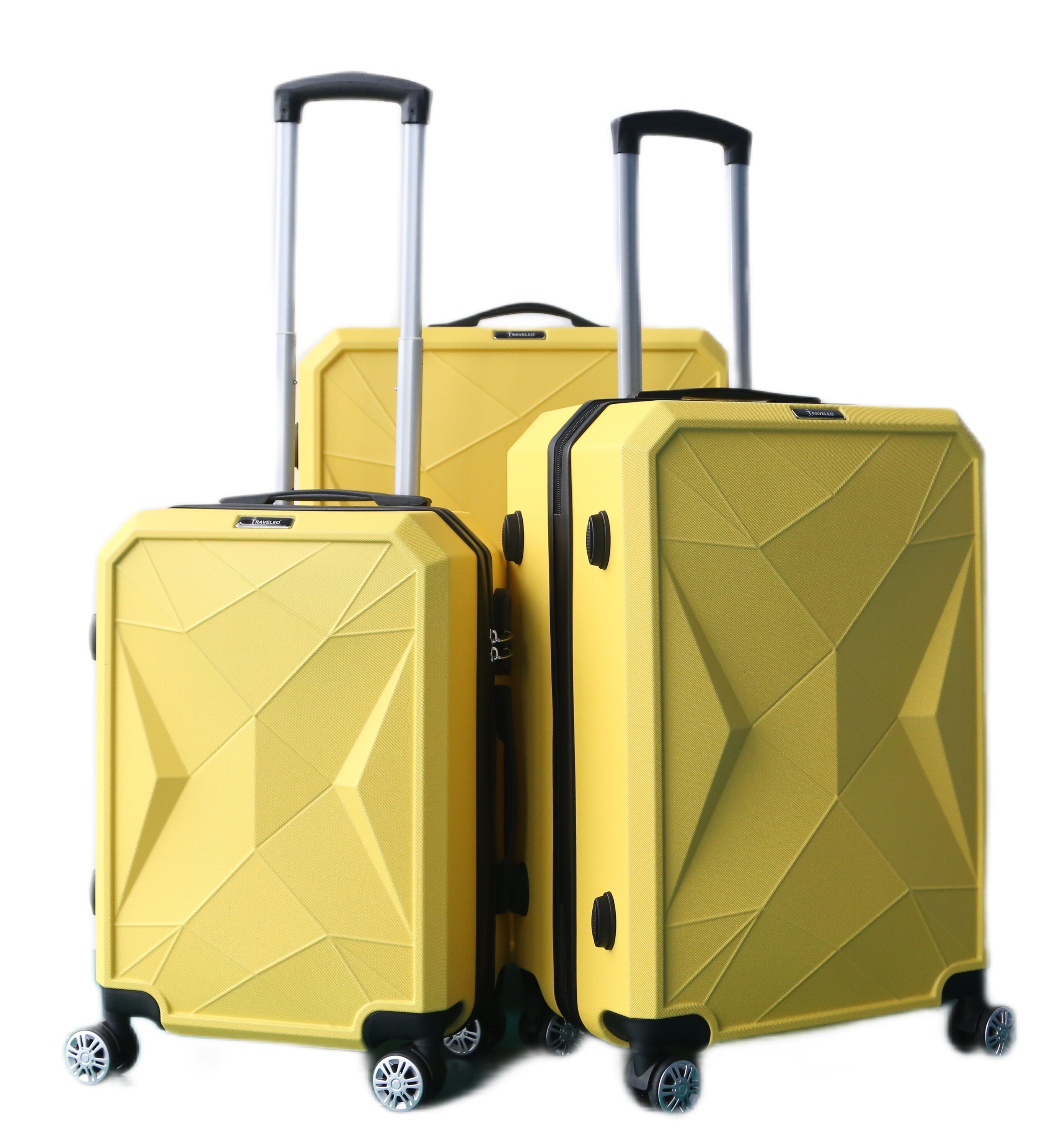Reisekoffer ABS-03 Koffer 3-teilig Hartschale Trolley Set