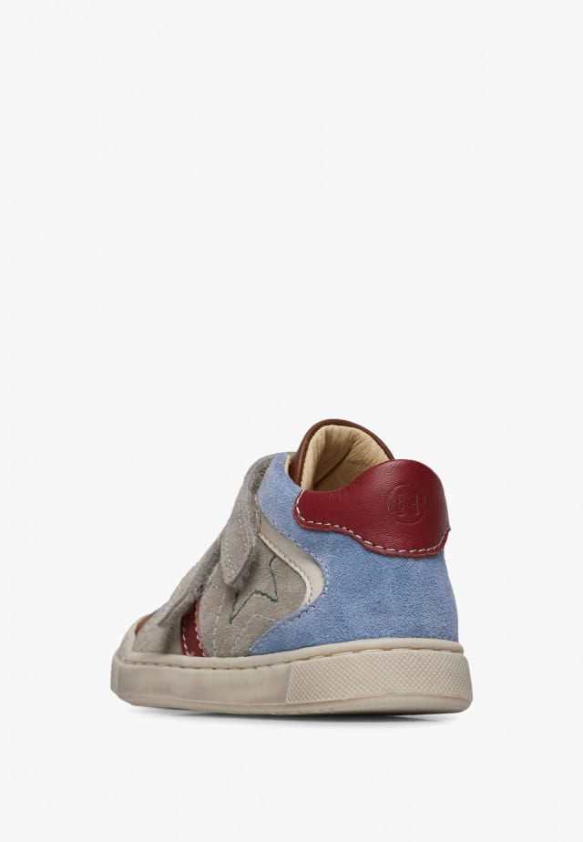 NATURINO NERYS VLSchuhe aus Leder und Veloursleder, Grau-Braun