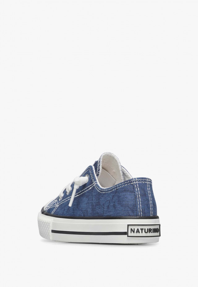 NATURINO AYASY.Sneakers aus Stoff, Blau