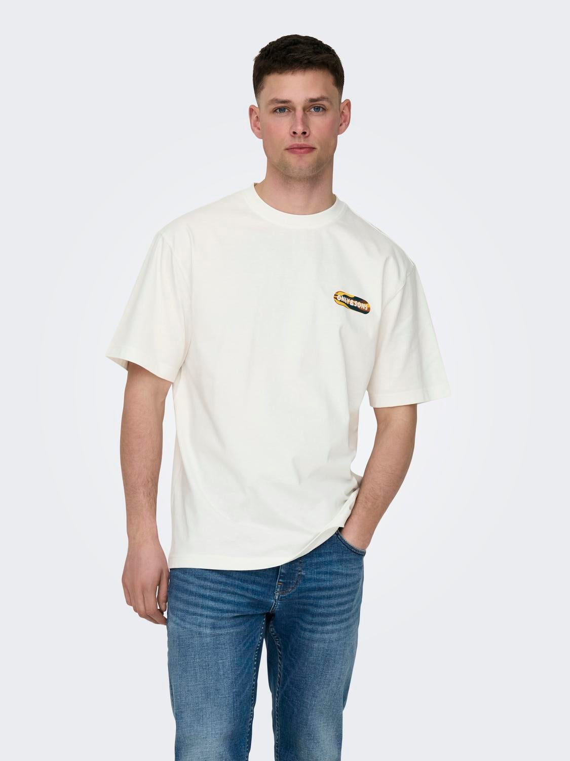 ONSKEITH T-shirt Cloud Dancer
