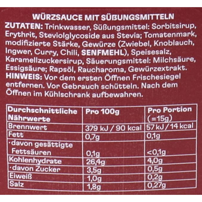 BBQ Sauce, 300ml von hello taste