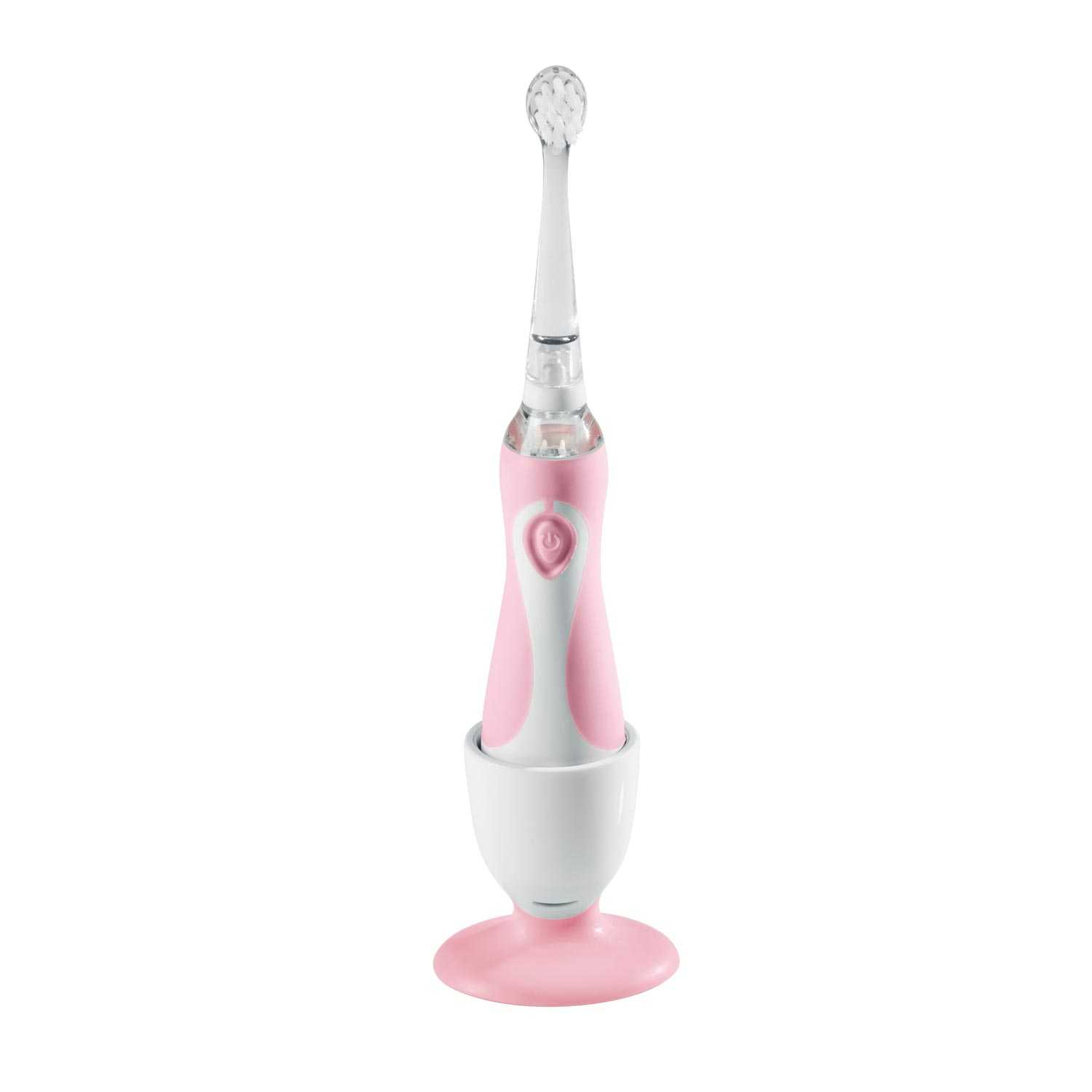 Kinderzahnbürste elektrisch rosa/weiß