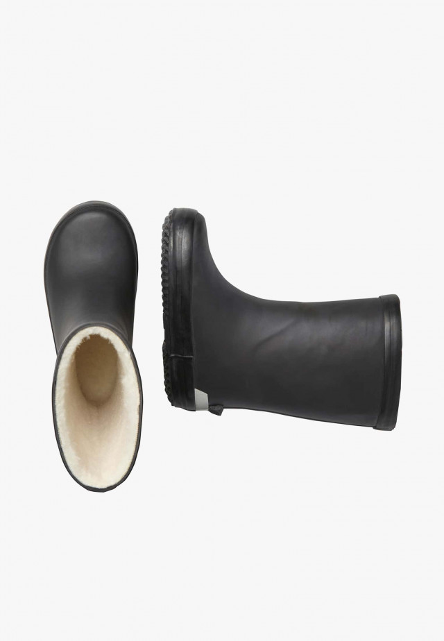 NATURINO RAINBOOT WARM.Regenstiefel, Schwarz