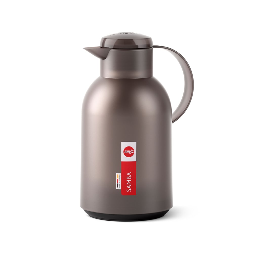 SAMBA Isolierkanne 1,5 L, Quick Press Verschluss