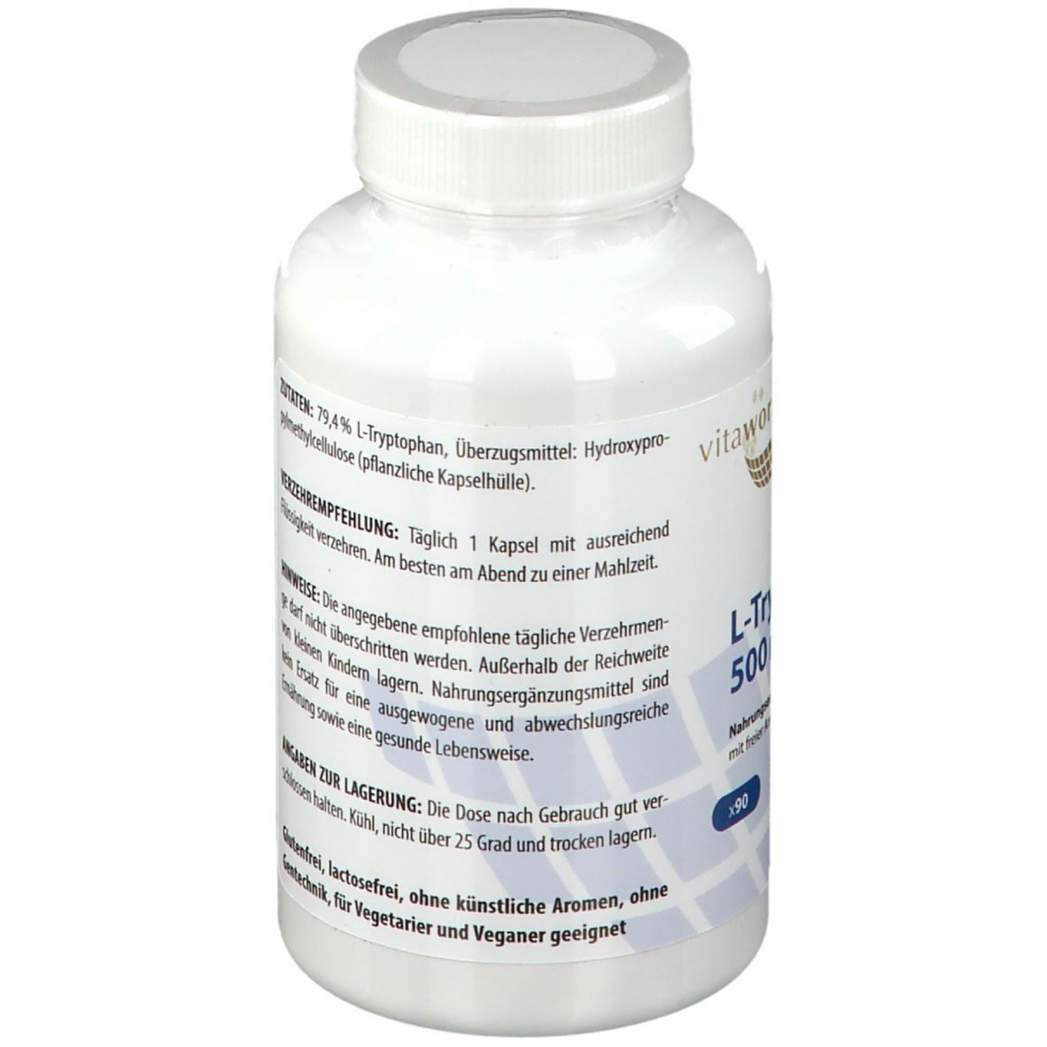 L-Tryptophan 500 mg
