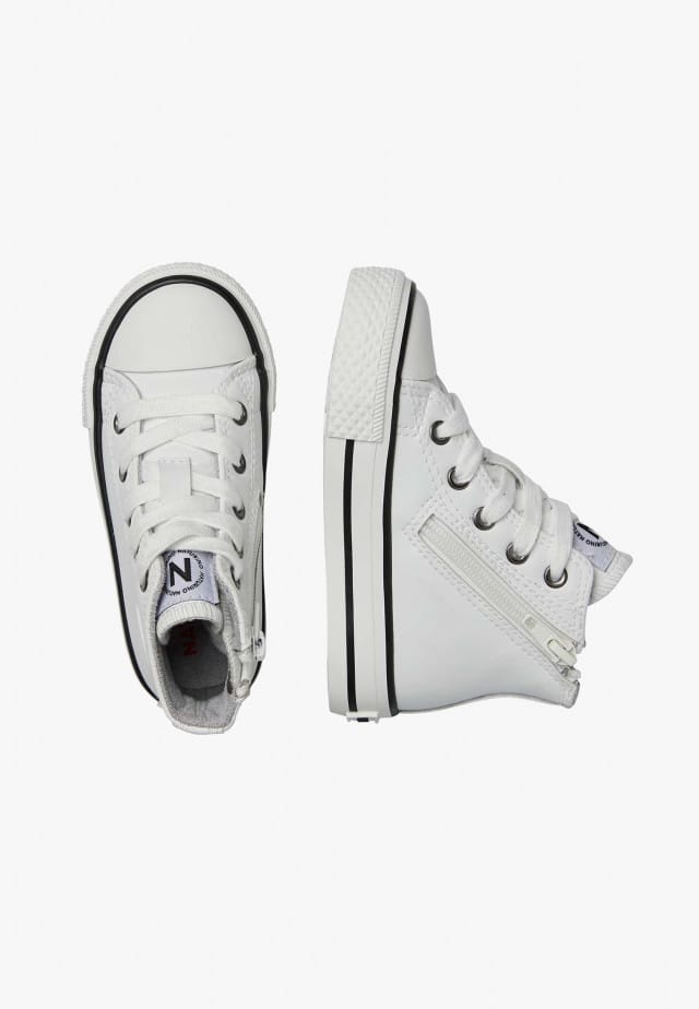 NATURINO YLFAS.Sneakers aus Leder, Weiß