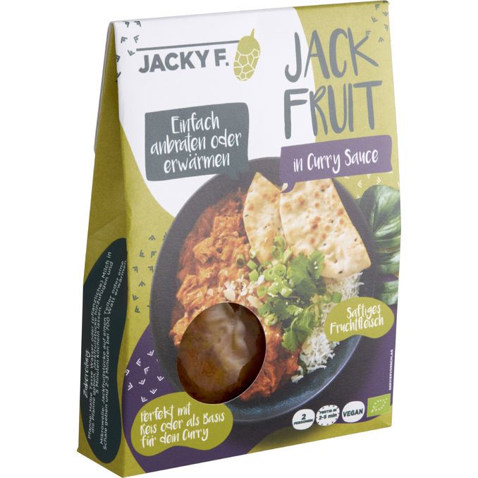 BIO Jackfruit in Curry Sauce, 300g von JACKY F.