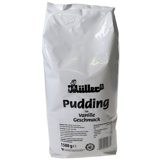 Vanille Pudding, 1500g von Müllers