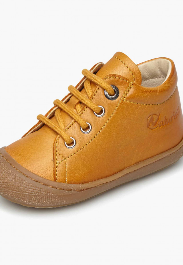 NATURINO COCOONLauflernschuhe aus Nappaleder, Kürbis