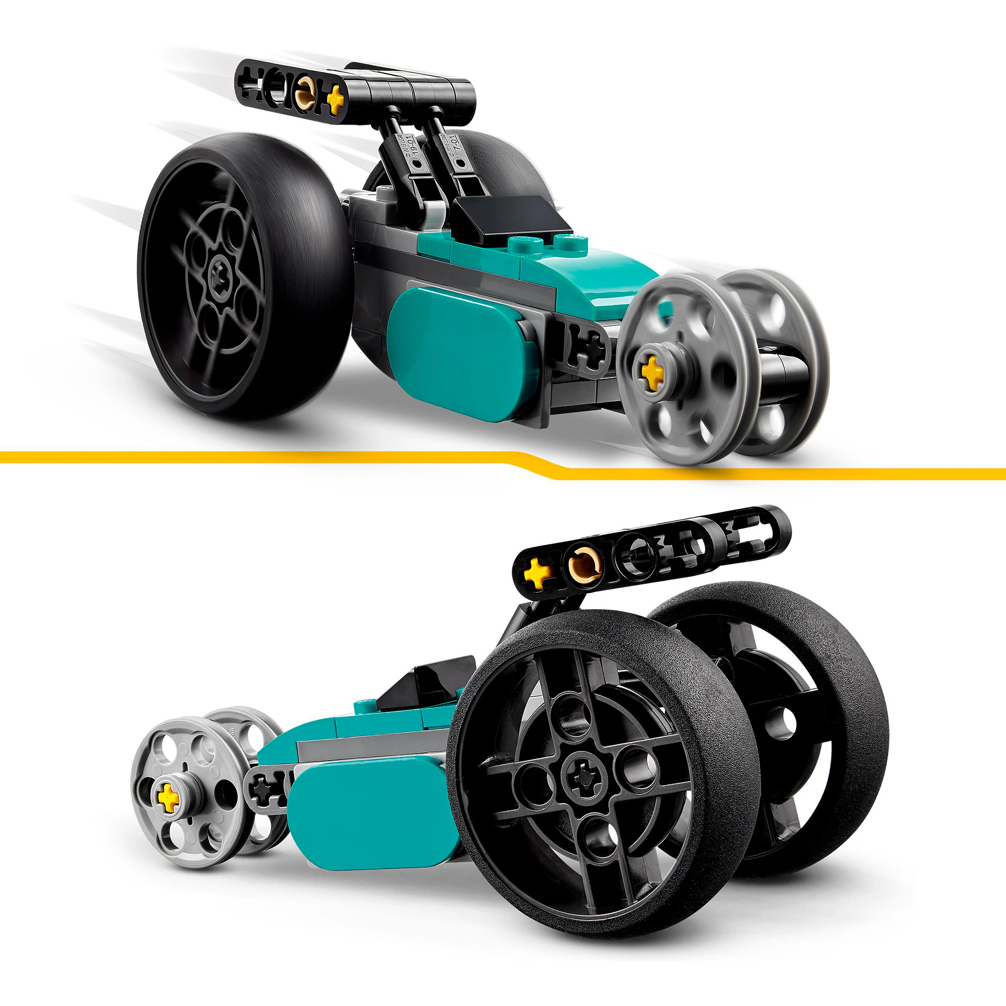 LEGO Konstruktionsspielzeug Creator 3-in-1 Oldtimer Motorrad