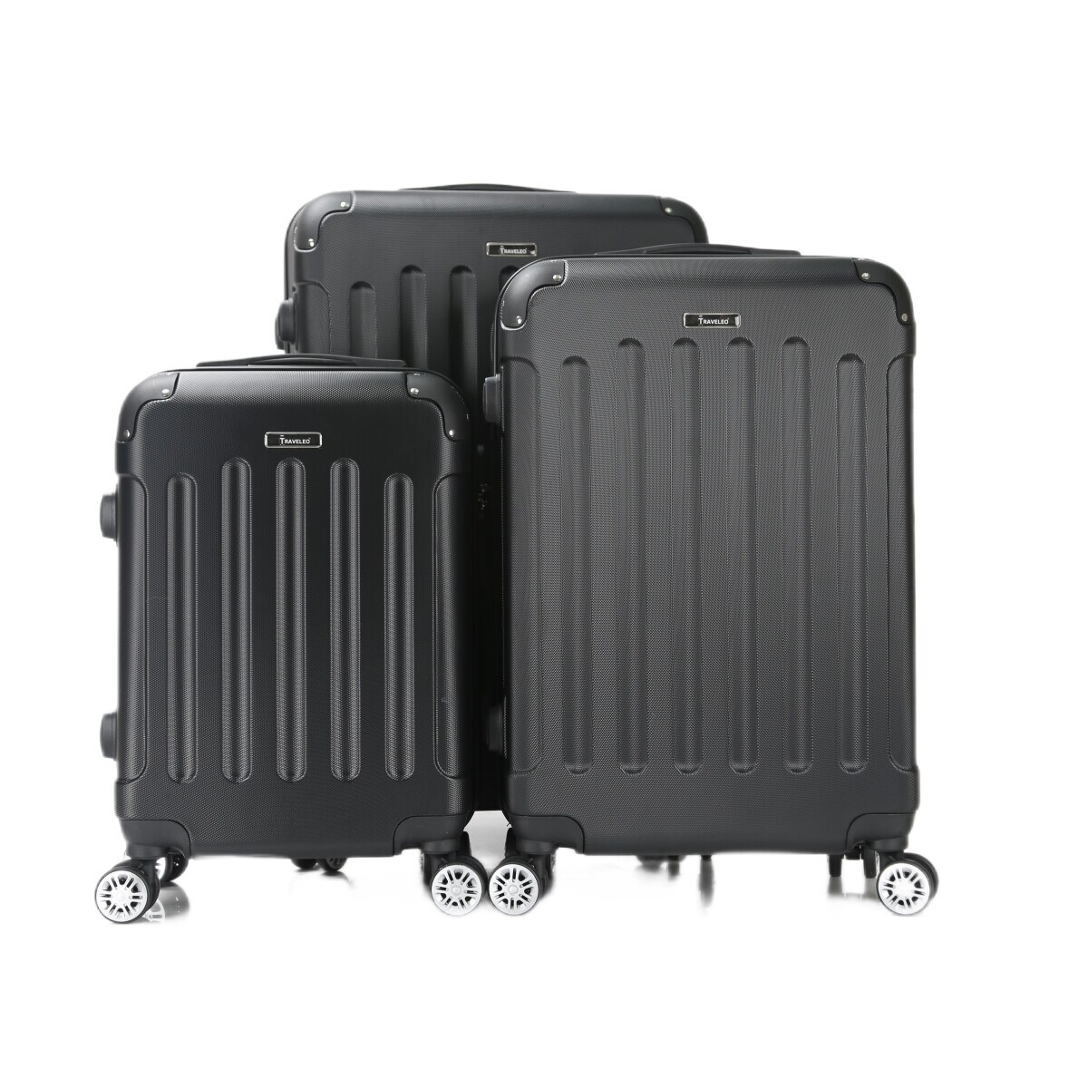 Reisekoffer Koffer 3 tlg Hartschale Trolley Set