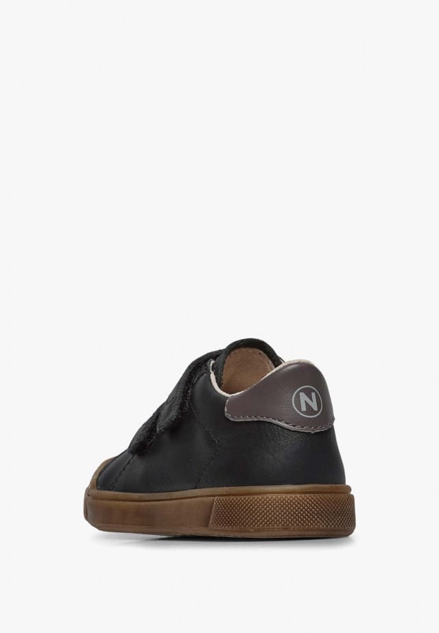 NATURINO EINDHOVEN 2 VL.Sneakers aus Leder, Schwarz-Anthrazit