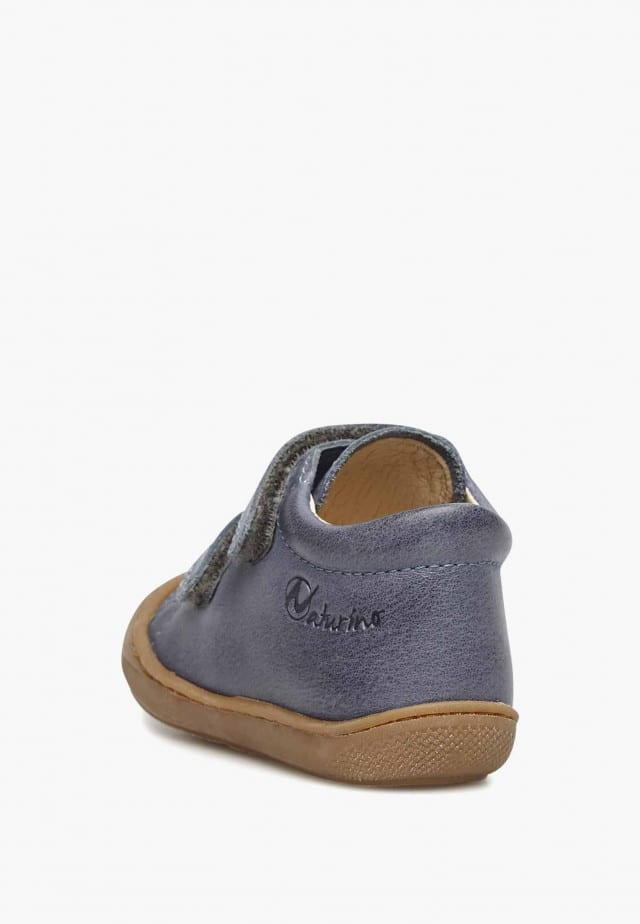 NATURINO COCOON VLLauflernschuhe aus Nappaleder, Kobaltblau